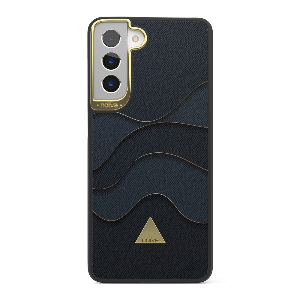 Naive Samsung Galaxy S21 Case - Golden Waves