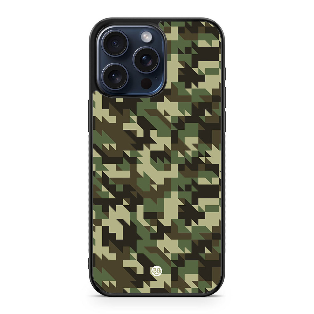 iPhone 15 Pro Max Case - Houndstooth Camo