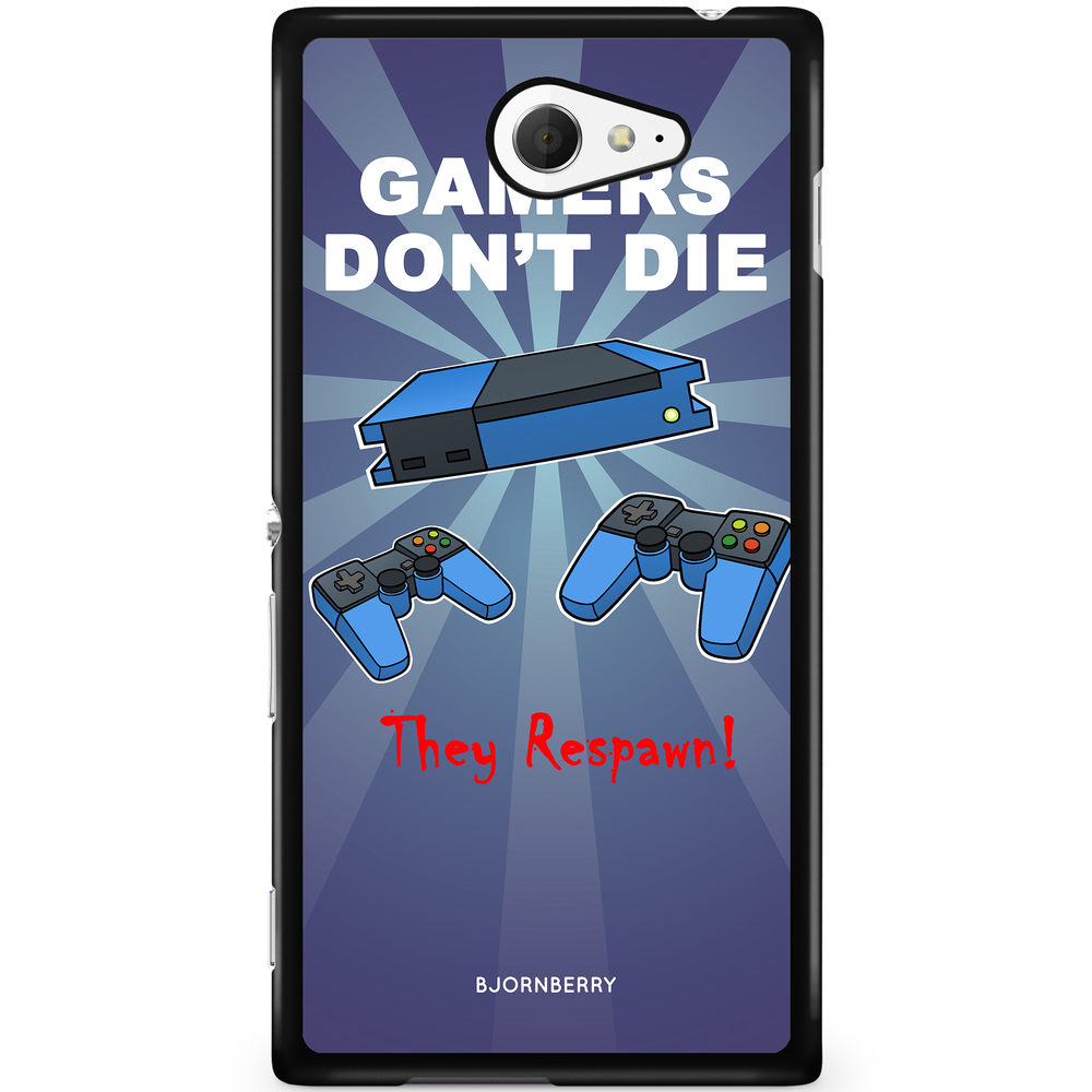 Sony Xperia M2 Aqua Case - Gamers Dont Die