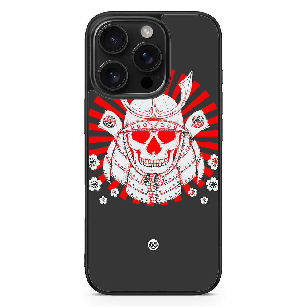 iPhone 16 Pro Case - Samurai skull