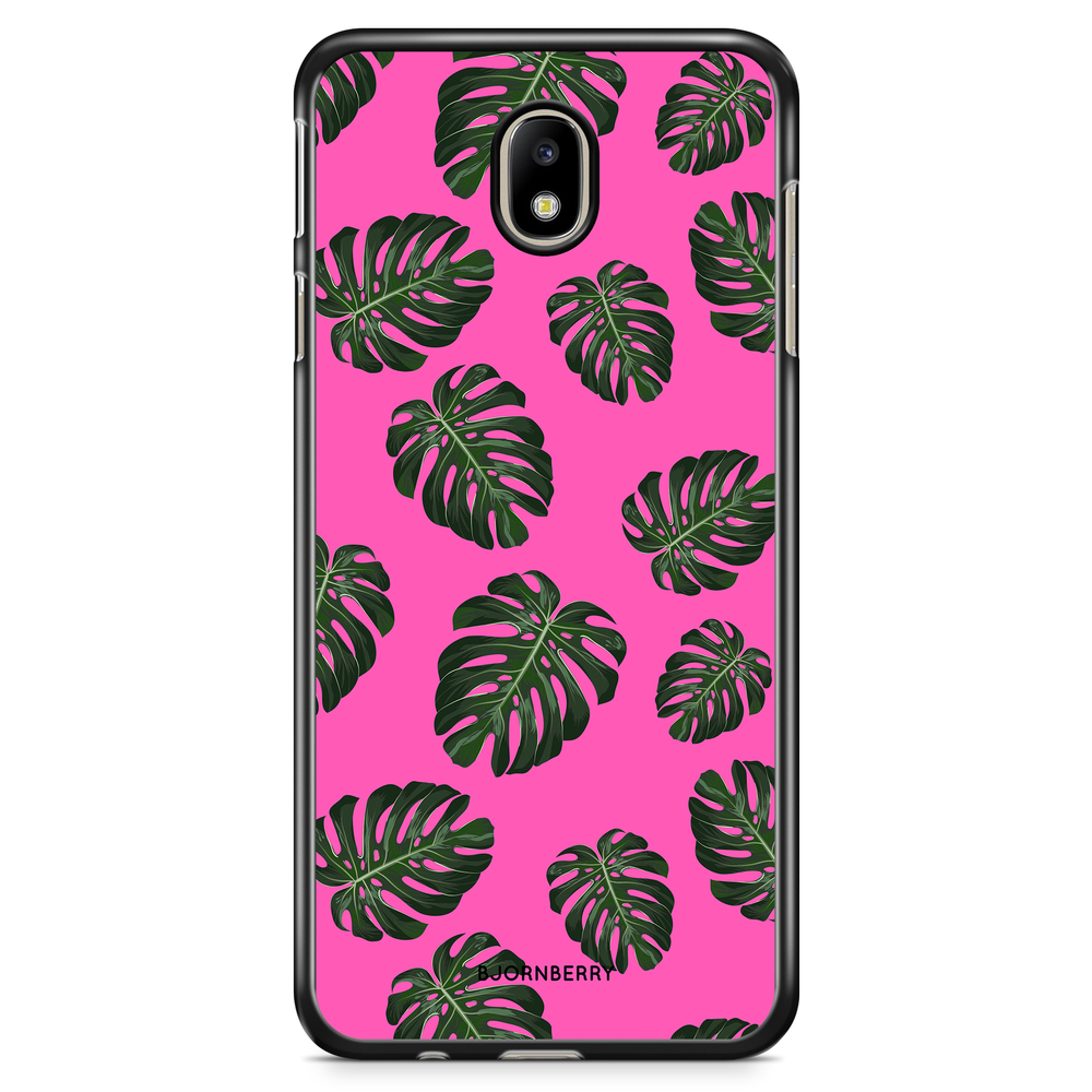 Samsung Galaxy J5 (2017) Case - Monstera Pink