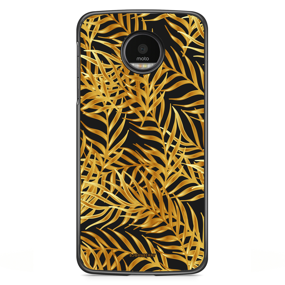 Motorola Moto G5S Plus Case - Gold Palm