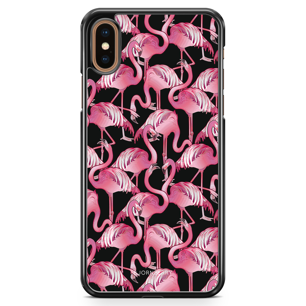 iPhone XS Max Case - Flamingos