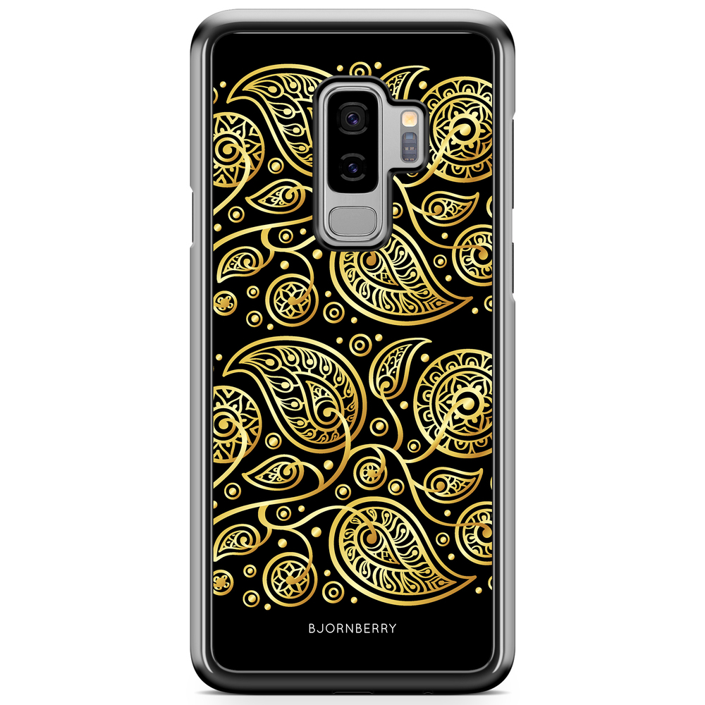 Samsung Galaxy S9 Plus Case - Gold Flowers