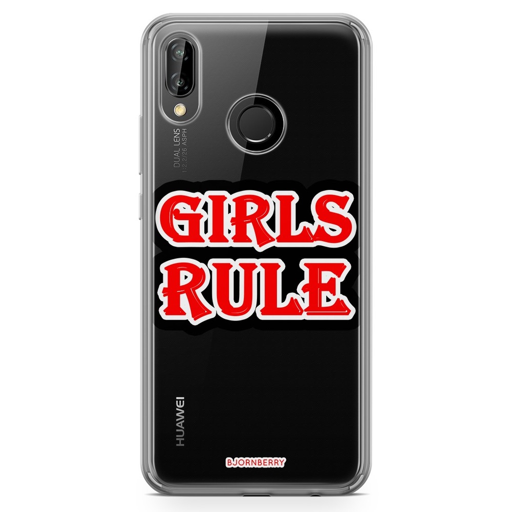 Huawei P20 Lite Fashion Case - Girls Rule