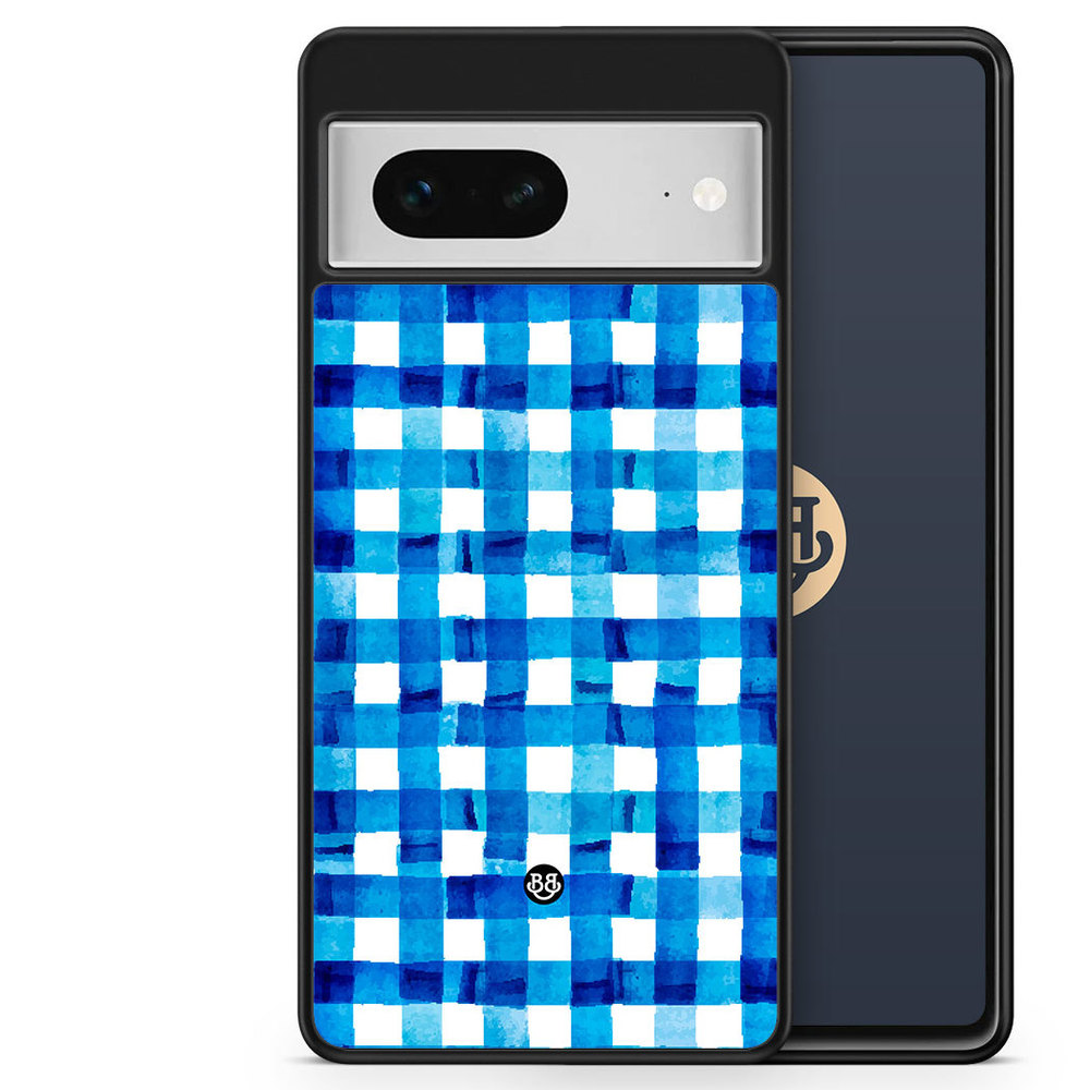 Google Pixel 7 Case - Blue Stripes