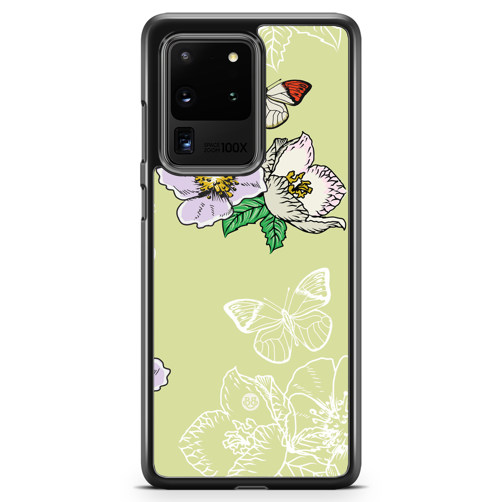 Samsung Galaxy S20 Ultra Case - Butterfly Flower
