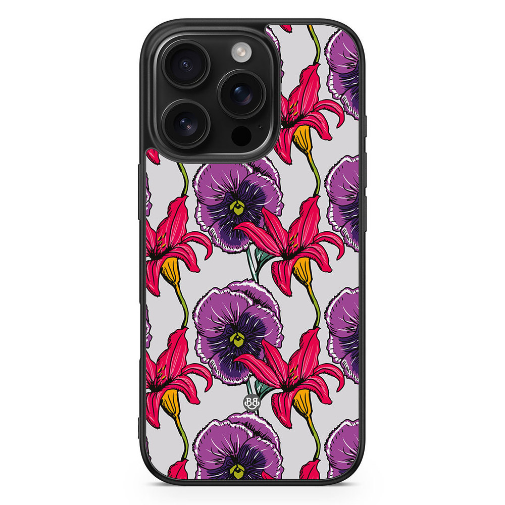 iPhone 16 Pro Case - Flowers
