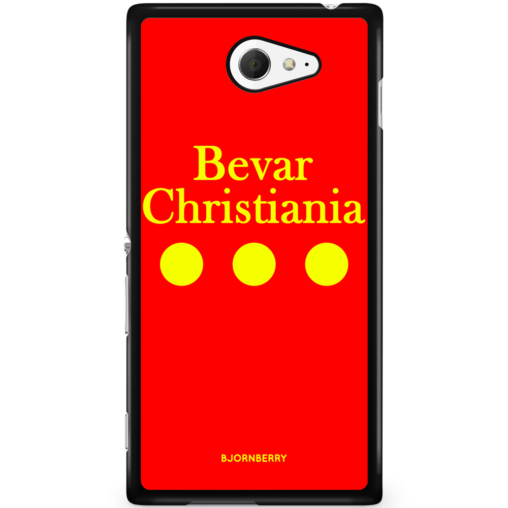 Sony Xperia M2 Aqua Case - Bevar Christiania