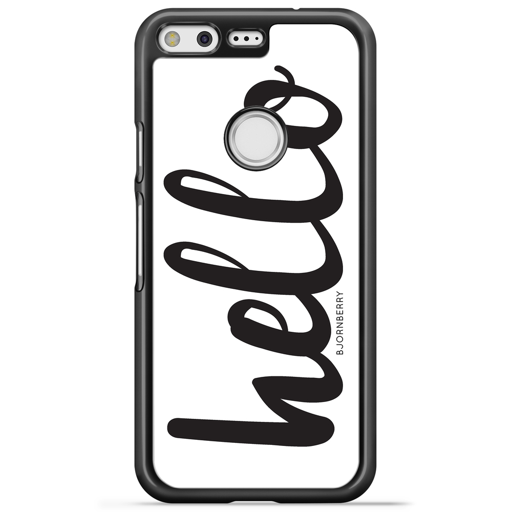 Google Pixel Case - Hello Black