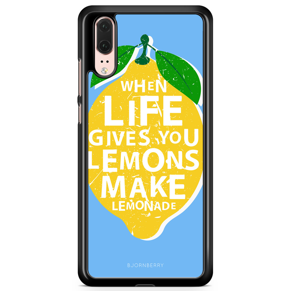 Huawei P20 Case - Lemon Quote