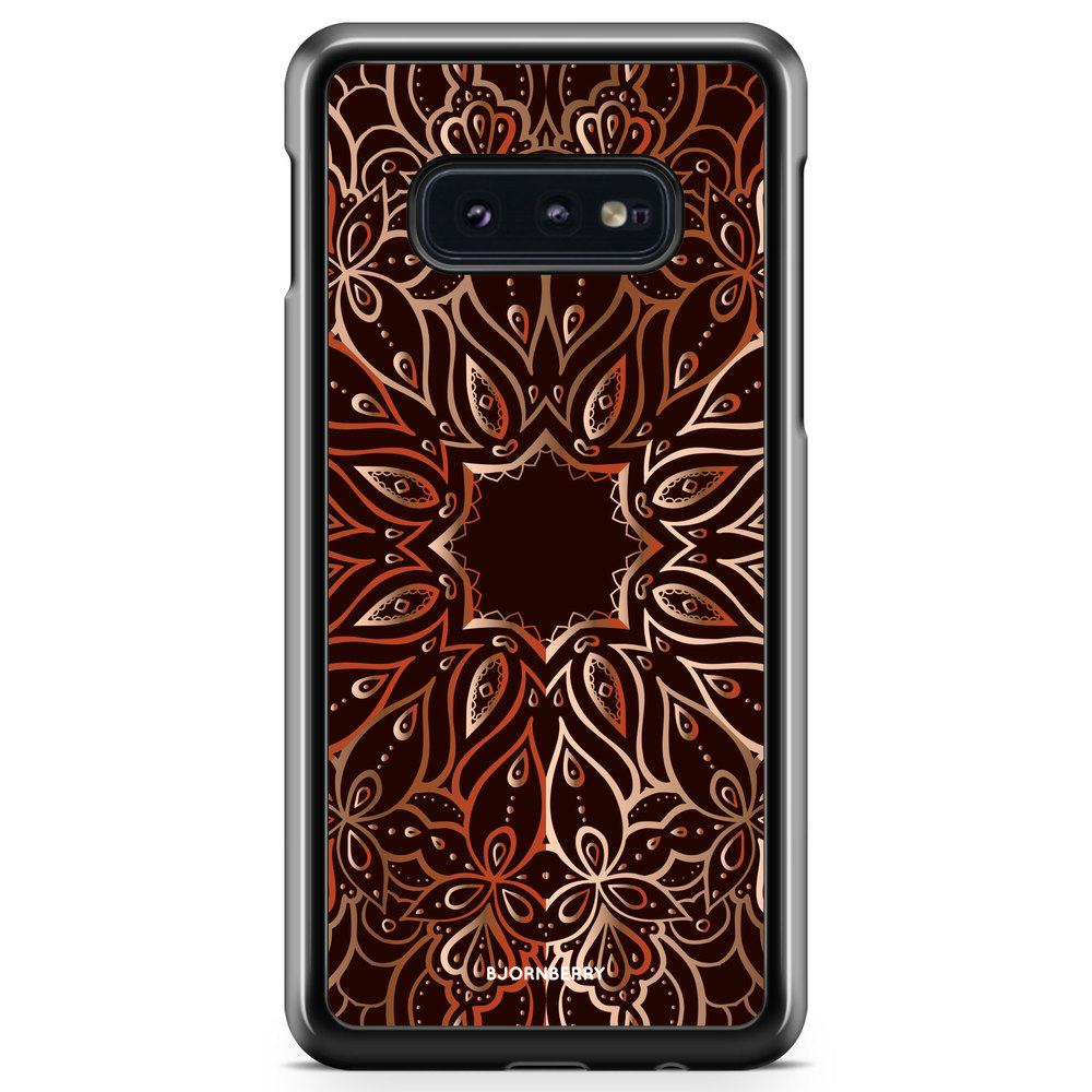 Samsung Galaxy S10e Case - Bronze Mandala