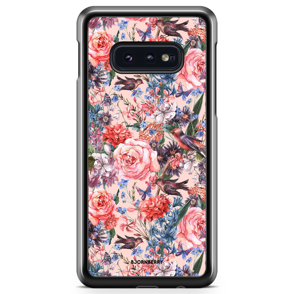 Samsung Galaxy S10e Case - Birds & Flowers