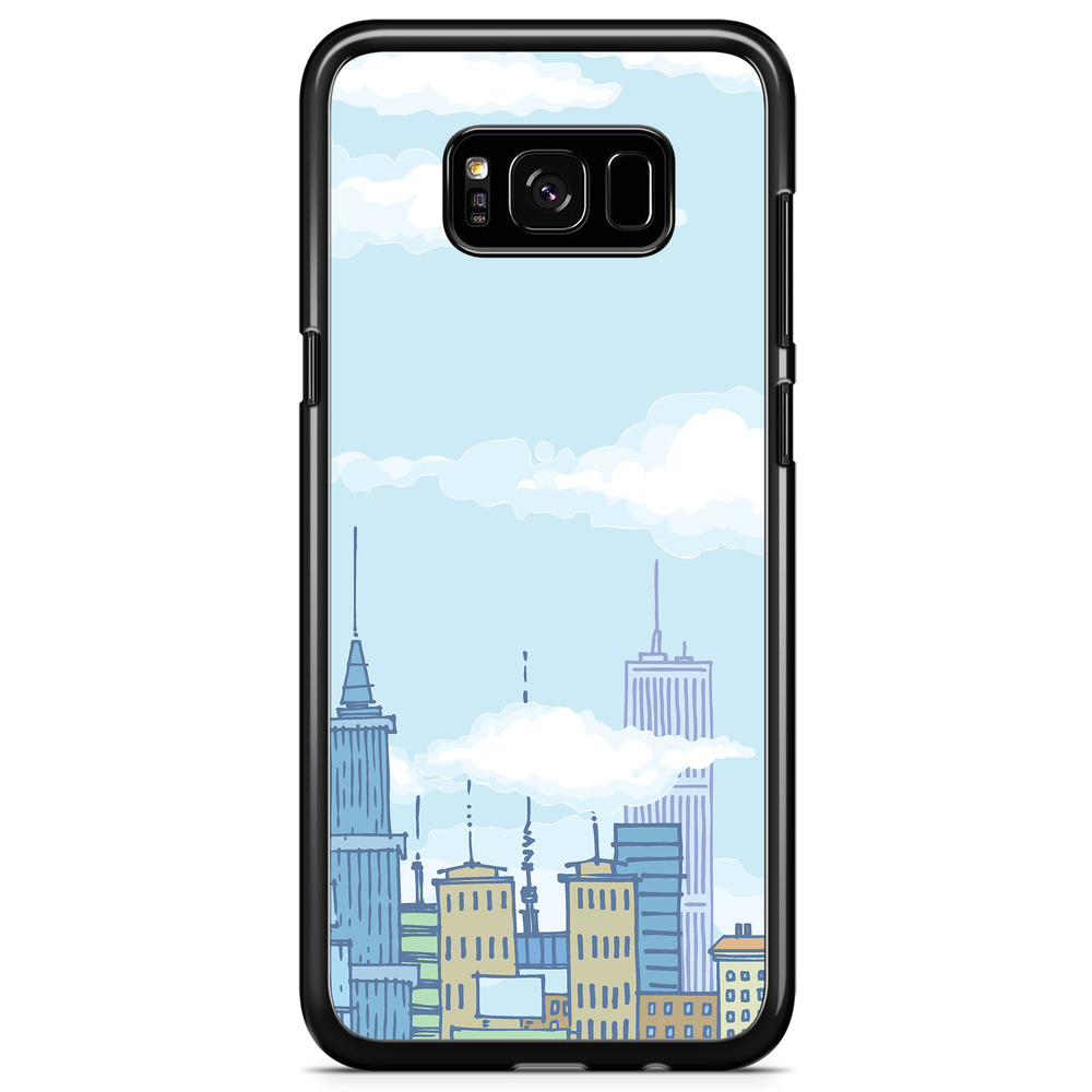 Samsung Galaxy S8 Case - Cartoon Skyline