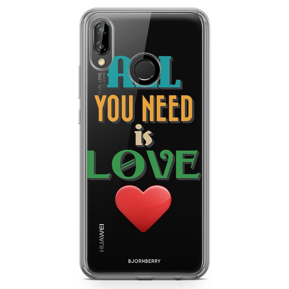Huawei P20 Lite Fashion Skal - All You Need Is Love