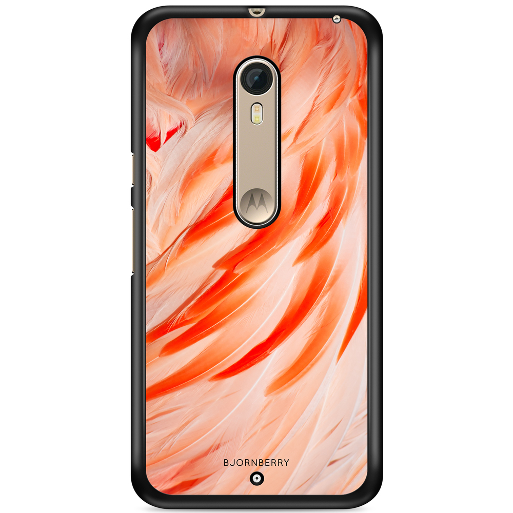 Moto X Style Case - Flamingo Feathers