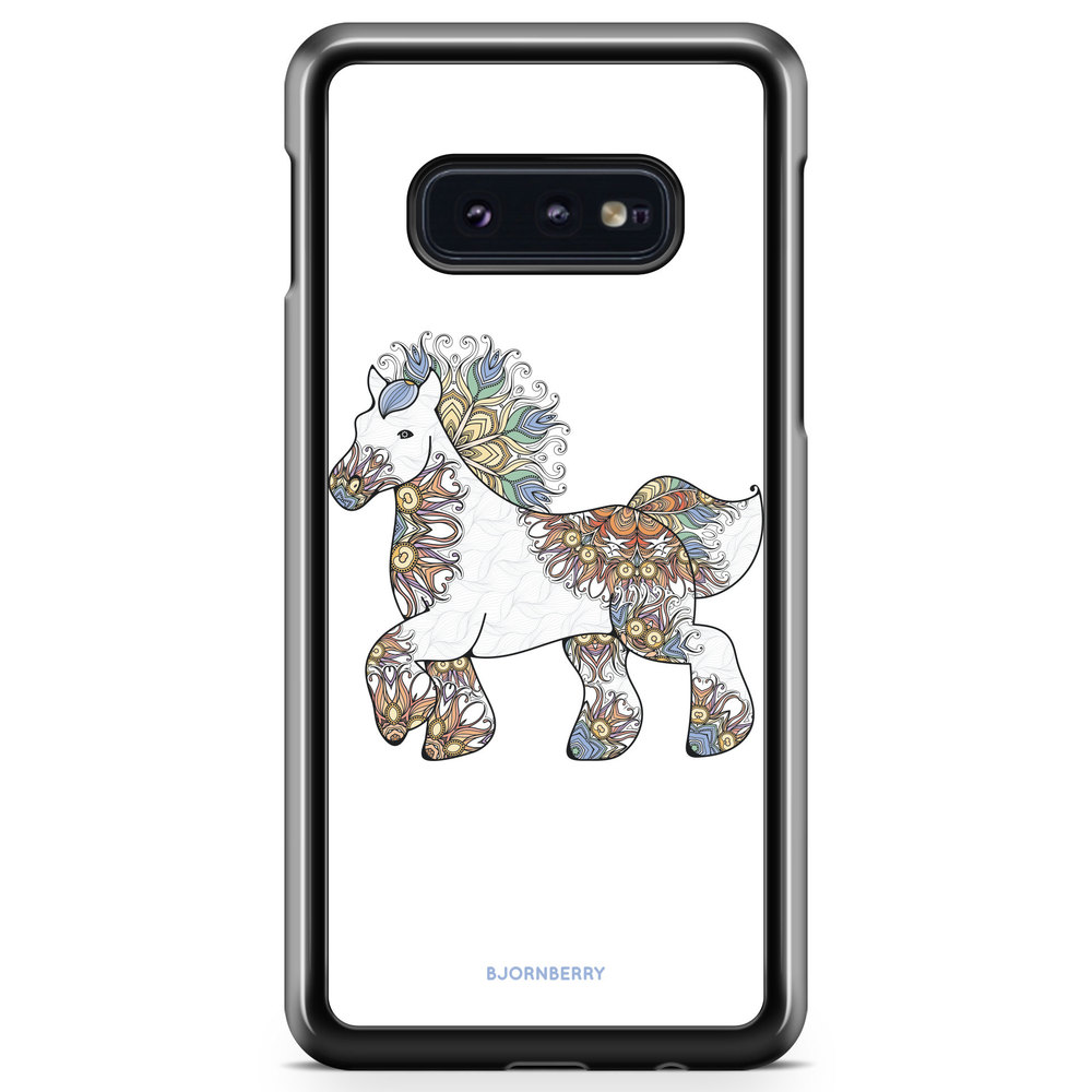Samsung Galaxy S10e Case - Flower Unicorn