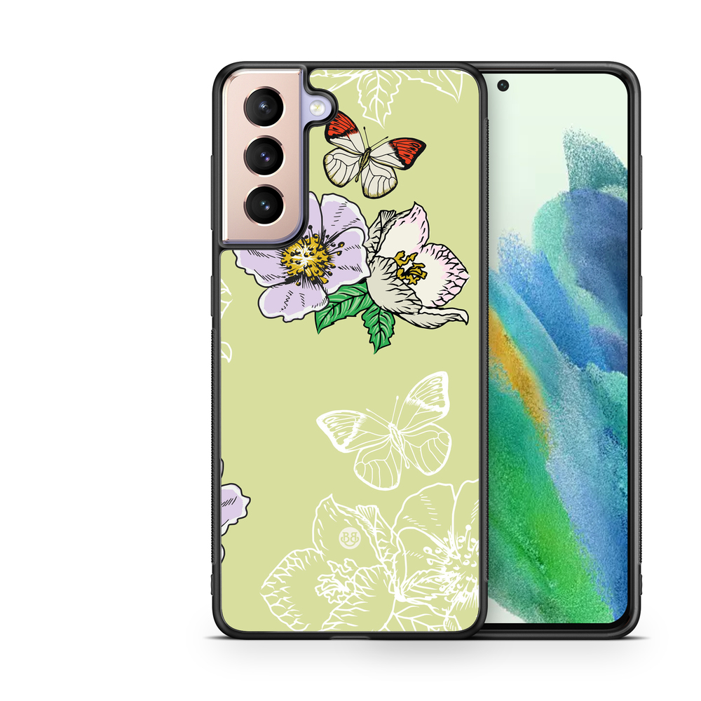 Samsung Galaxy S21 FE 5G Case - Butterfly Flower