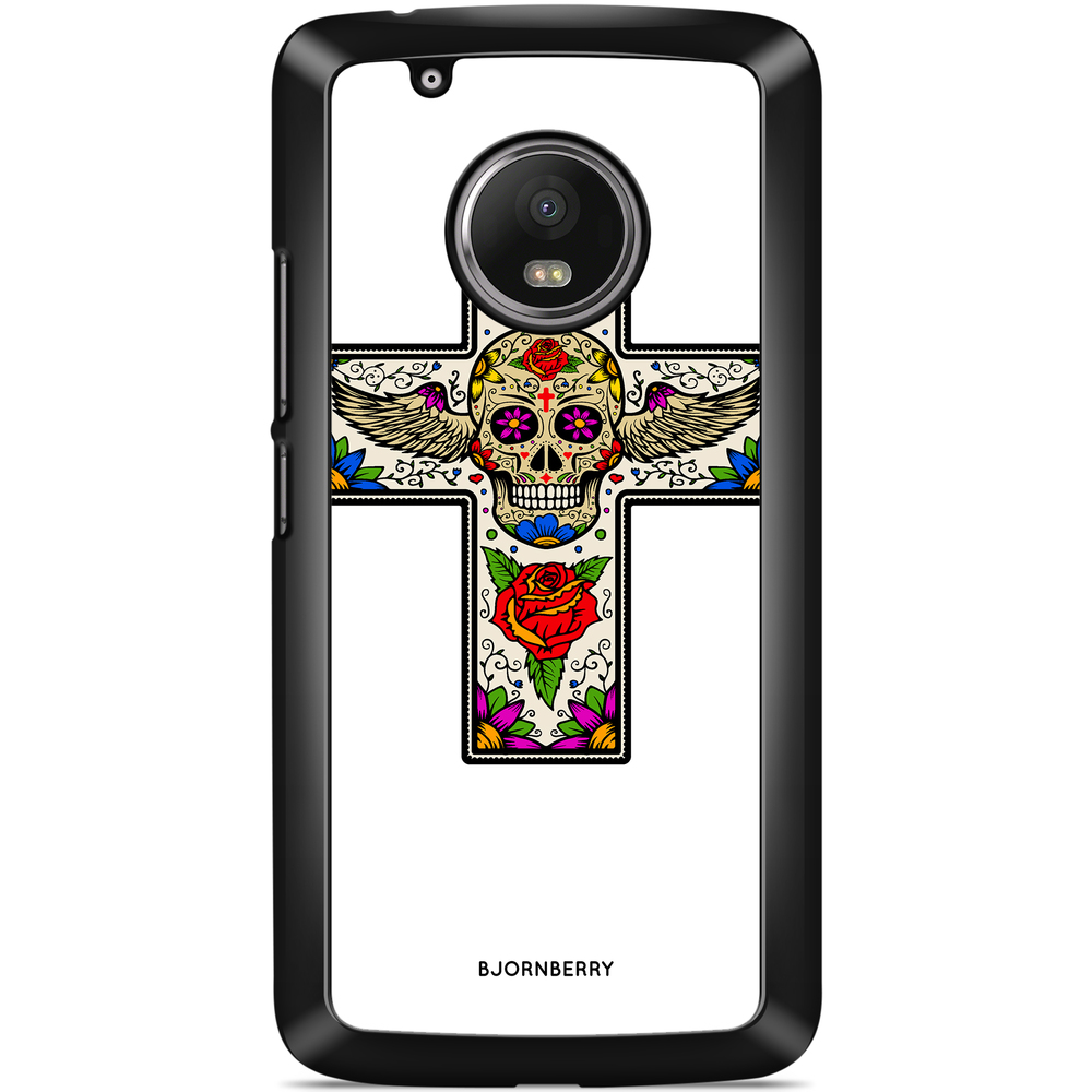 Motorola/Lenovo Moto G5 Case - Skull Cross
