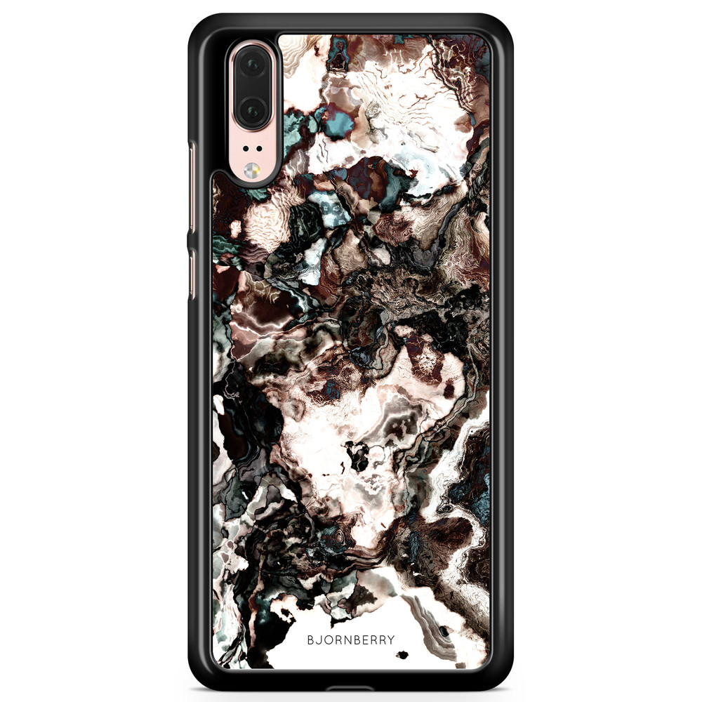 Huawei P20 Case - Marble Brown