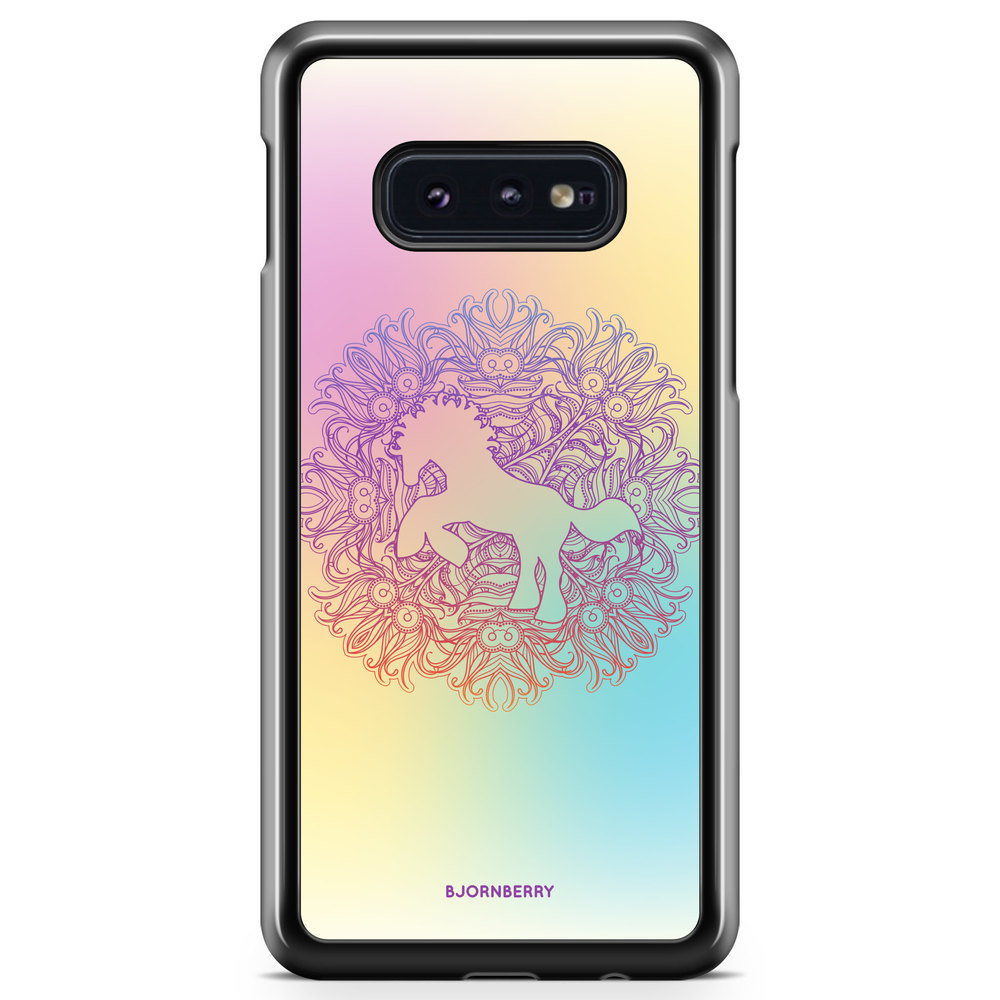 Samsung Galaxy S10e Case - Rainbow Unicorn