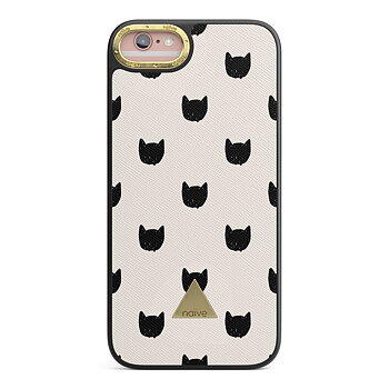 Naive iPhone 6/6s Skal - Cat Faces