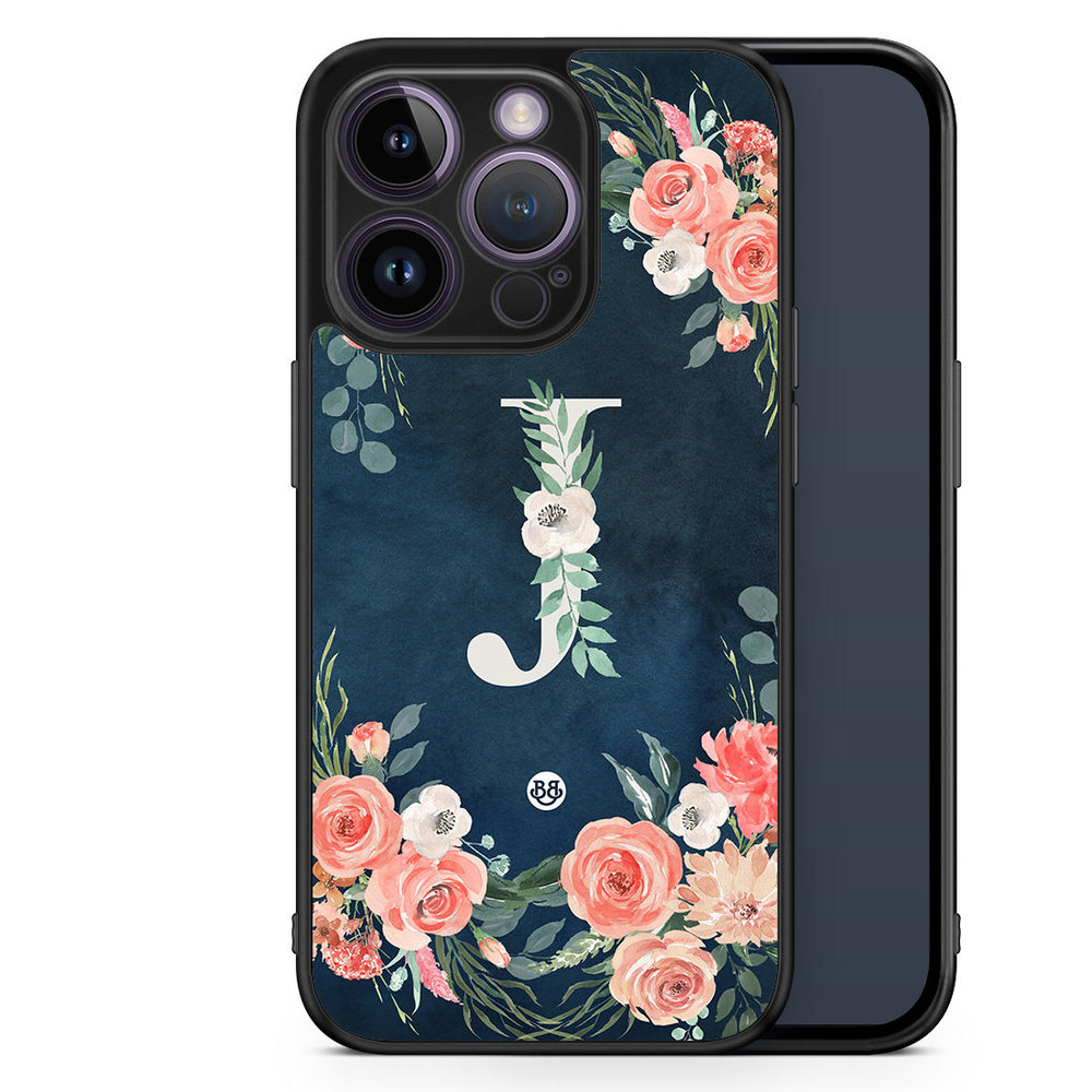 iPhone 14 Pro Skal - Monogram J