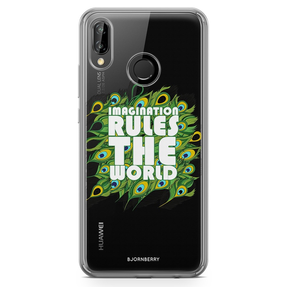Huawei P20 Lite Fashion Skal - Imagination rules 