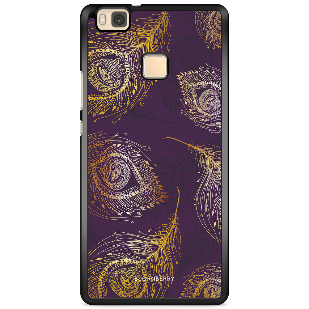Huawei P9 Lite Case - Peacock Feathers