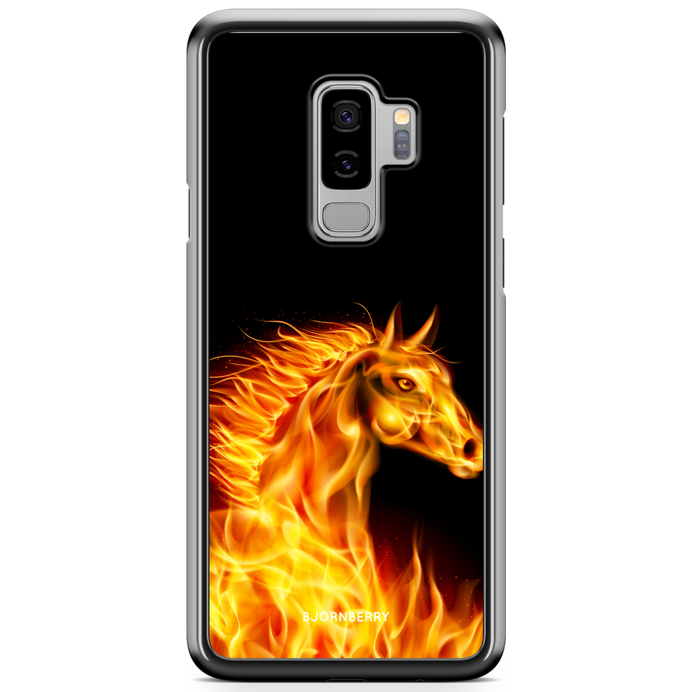 Samsung Galaxy S9 Plus Case - Flames Horse