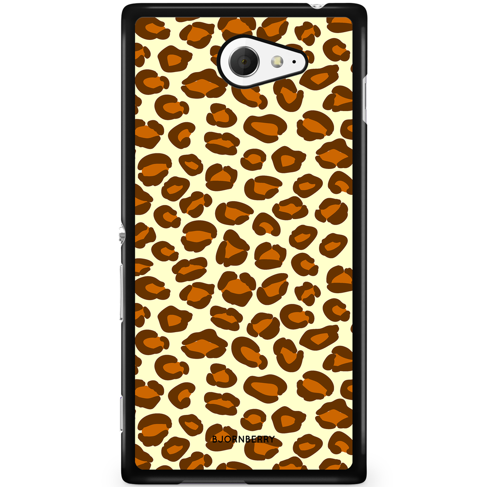 Sony Xperia M2 Aqua Case - Leopard