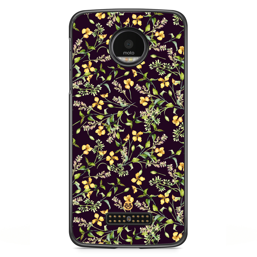 Moto Z2 Play Skal - WILD AUTUMN - Frosted Flora