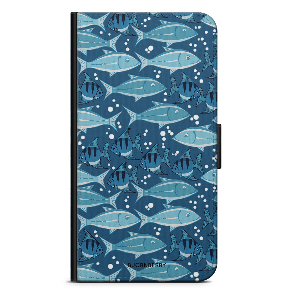 Sony Xperia XA2 Ultra Wallet Case  - Fish Pattern