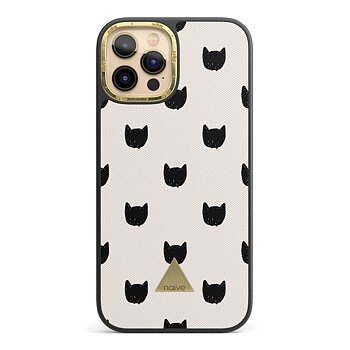 Naive iPhone 12 Pro Case - Cat Faces