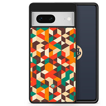 Google Pixel 7 Case - Retro Geometric