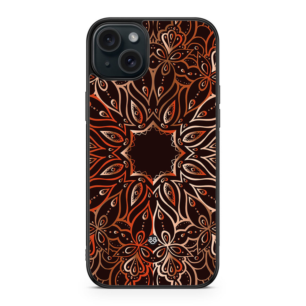 iPhone 15 Plus Case - Bronze Mandala