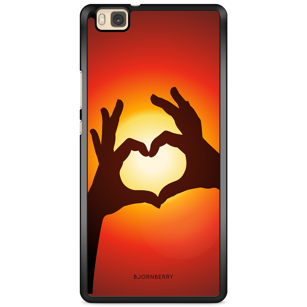 Huawei P8 Lite Case - Hands Heart