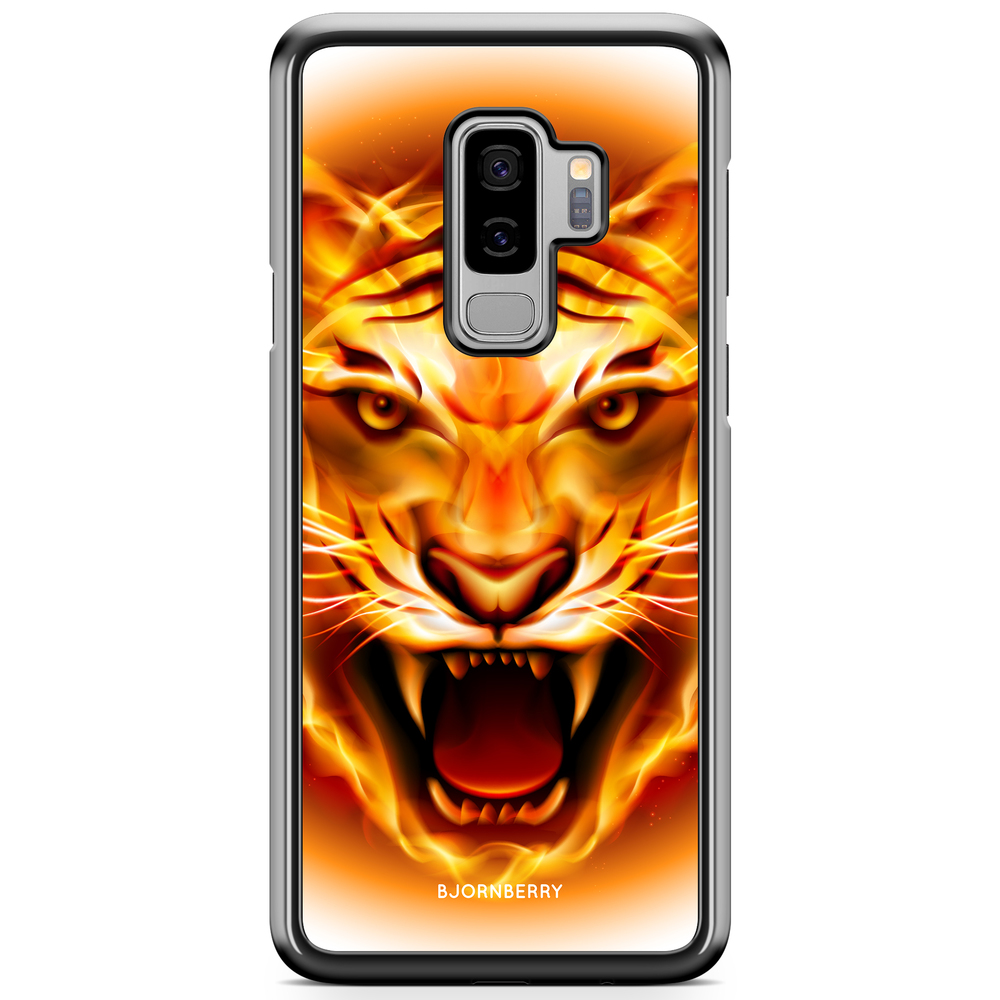 Samsung Galaxy S9 Plus Case - Flames Tiger