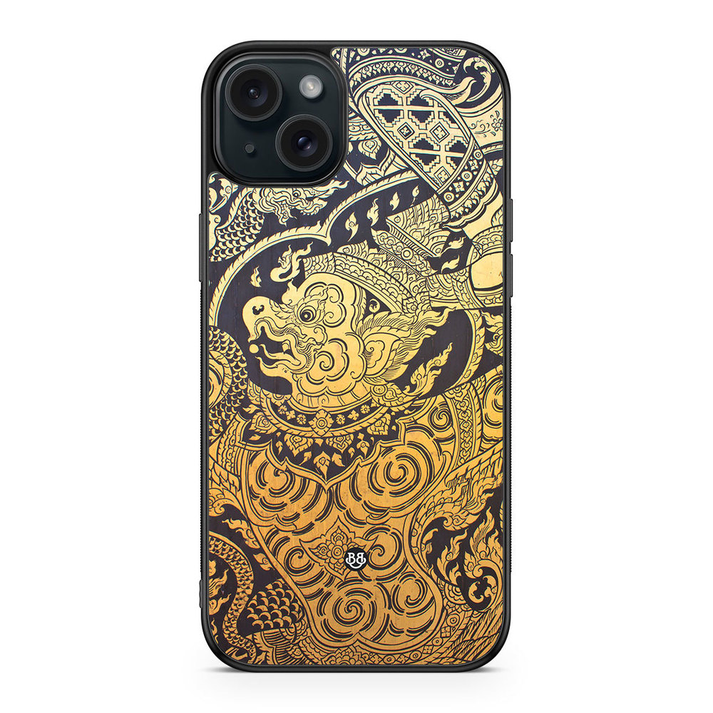 iPhone 15 Plus Case - Gold Thai