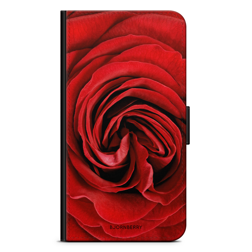 Samsung Galaxy A5 (2015) Wallet Case - Red Rose