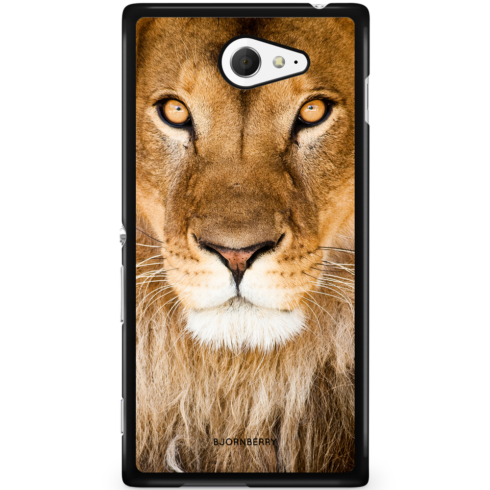 Sony Xperia M2 Aqua Case - Lion Face
