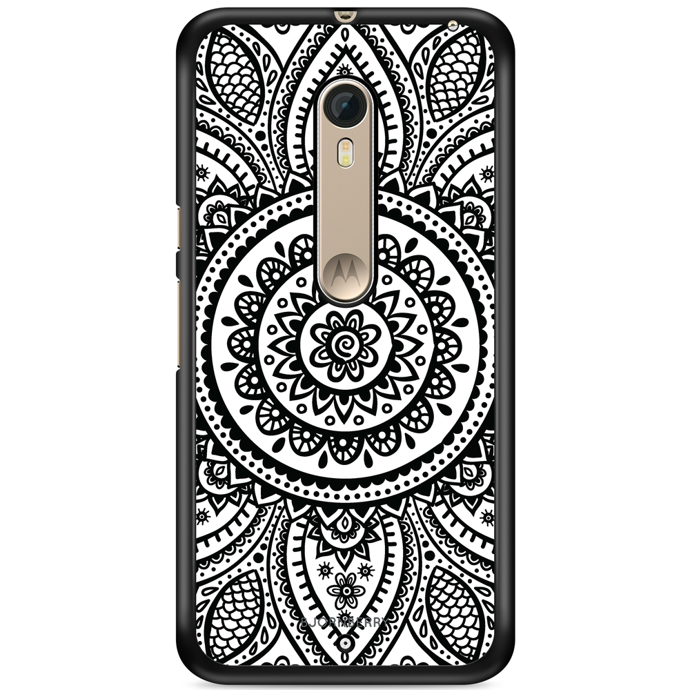 Moto X Style Case - Henna Mandala