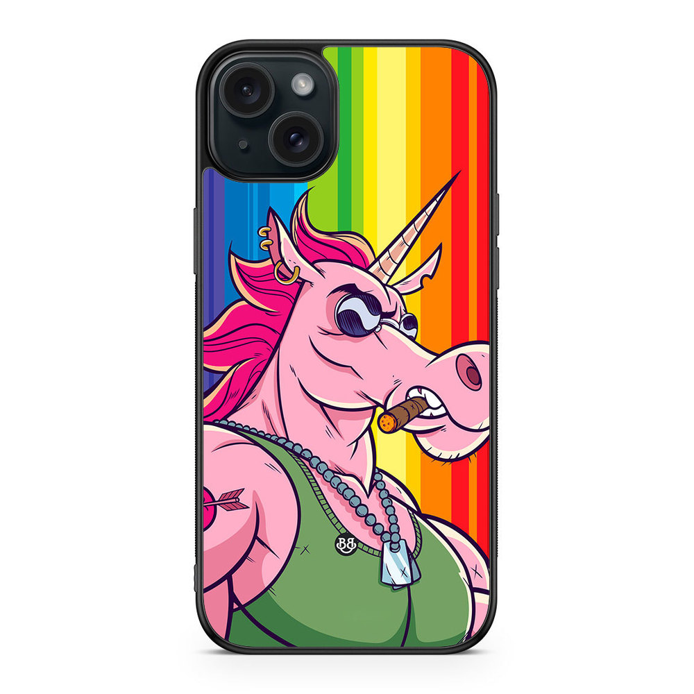 iPhone 15 Plus Case - Muscle Unicorn