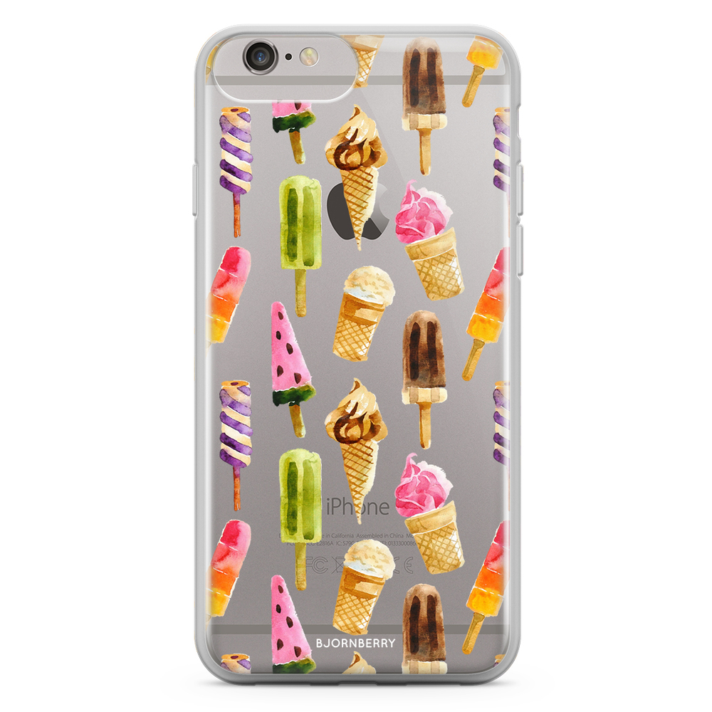 iPhone 6 Plus/6s Plus Fashion Case - Ice cream