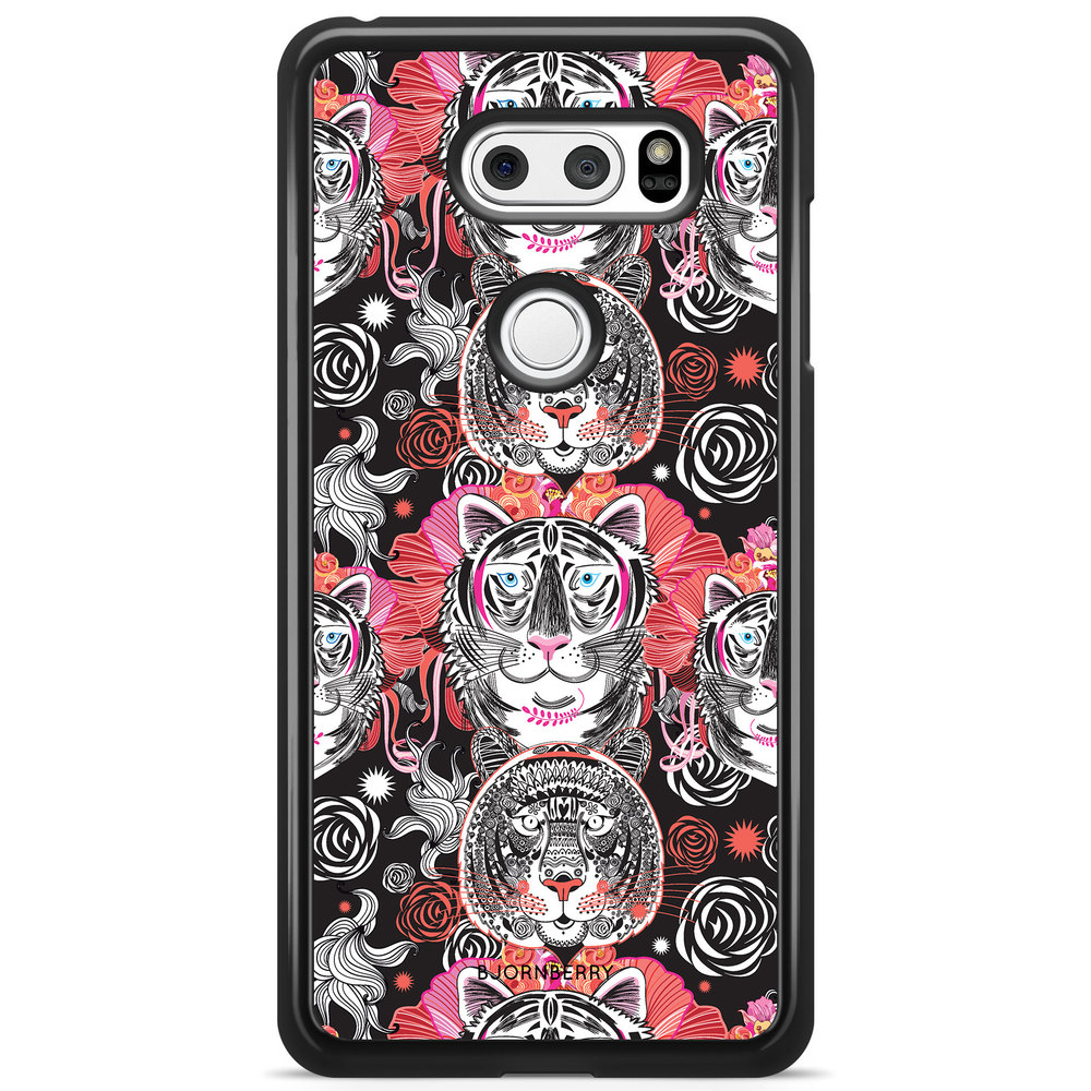 LG V30 Case - Cartoon Tigers