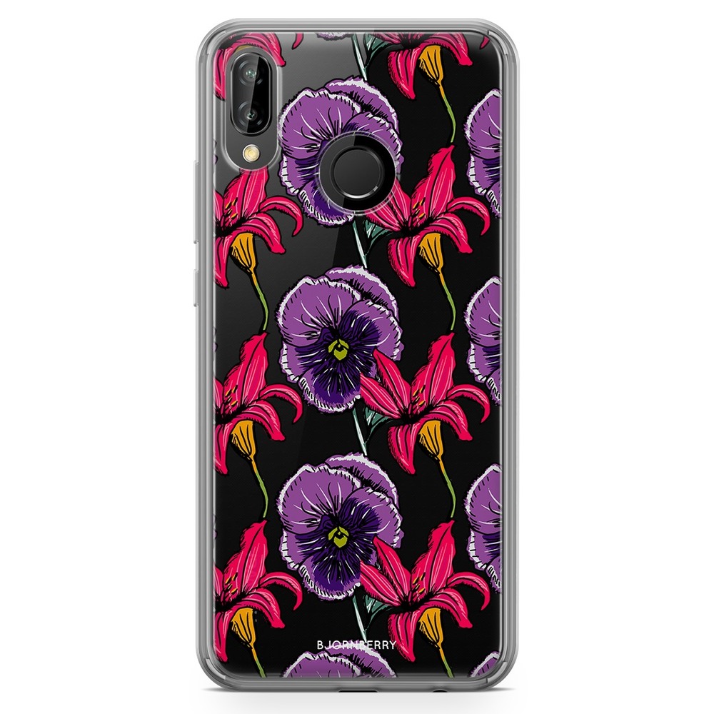 Huawei P20 Lite Fashion Skal - Blommor