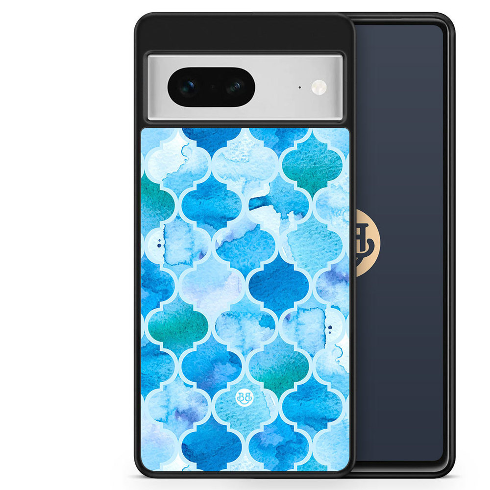 Google Pixel 7 Case - Watercolor Moroccan