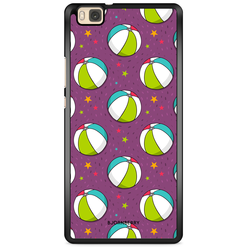 Huawei P8 Lite Case - Beach Ball Pattern