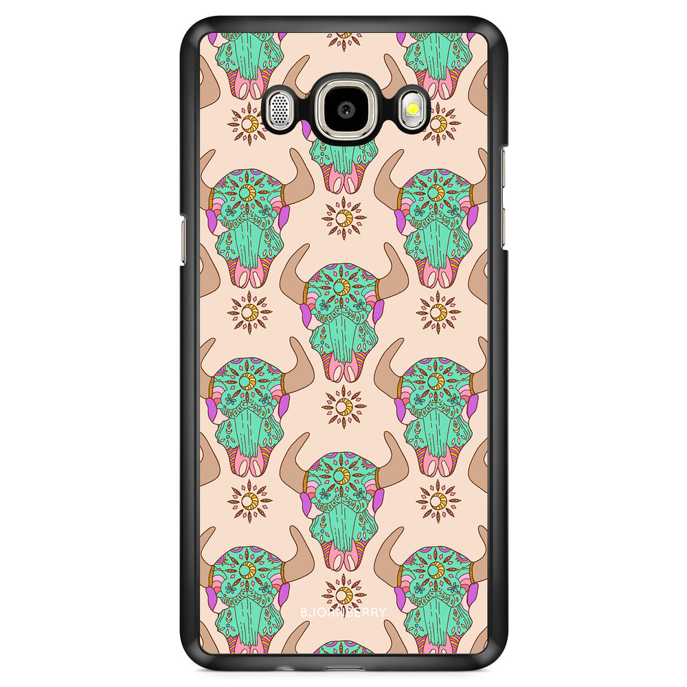 Samsung Galaxy J7 (2016) Case - Beautiful Skulls