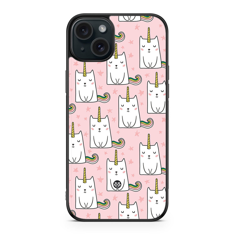iPhone 15 Plus Case - Cat Unicorn